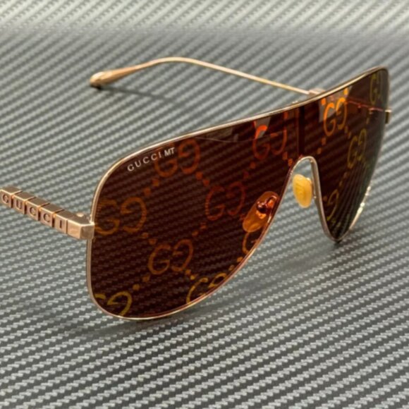 GUCCI | NEW | 1436S | 1436S - 003 | GOLD | RED - Picture 1 of 3